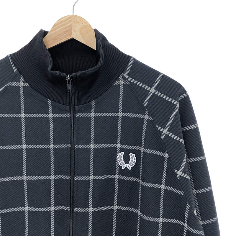 FRED PERRY / フレッドペリー 月桂樹ロゴ  チェック トラックジャケット