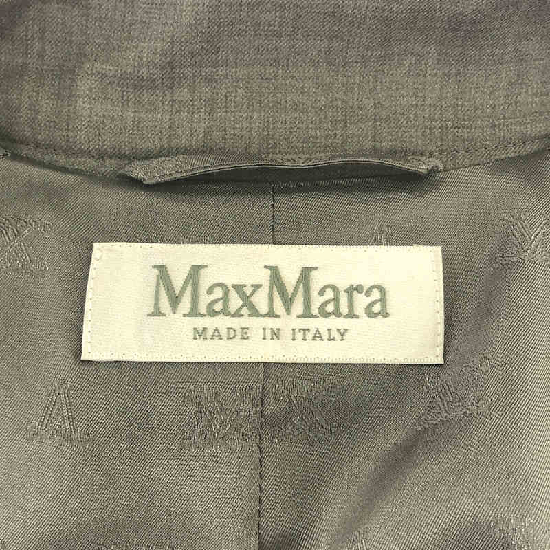Max Mara / マックスマーラ ウール ショート トレンチ ブルゾン
