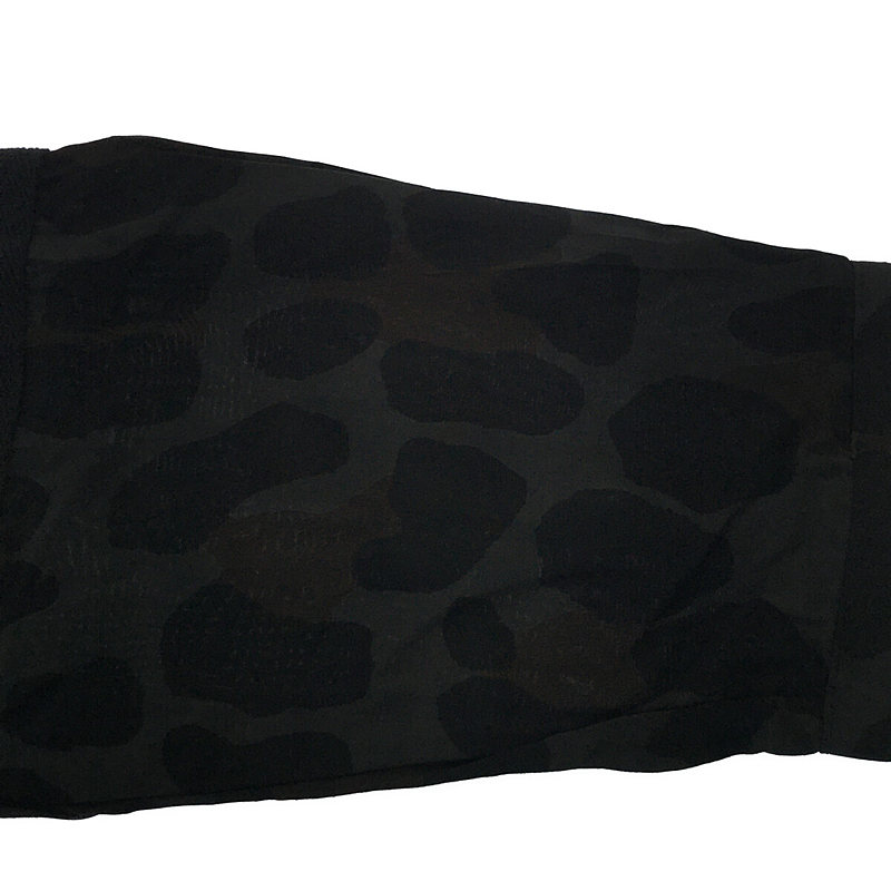 sacai / サカイ Leopard Print L/S T-Shirt  / レオパード ドッキングスリーブ カットソー