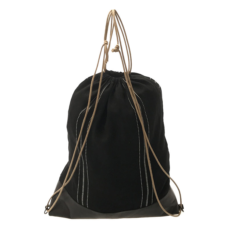 SUNSEA Bangladesh w/耳Linen Knapsack 22ss SUNSEA Bangladesh w/耳 Linen Knapsack