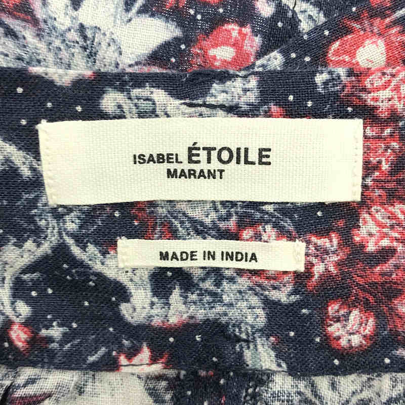 ISABEL MARANT ETOILE / イザベルマランエトワール リネン 花柄 ラップスカート