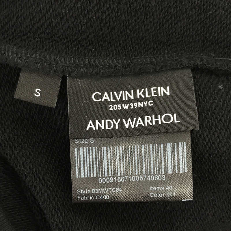 CALVIN KLEIN / カルバンクライン 205W39NYC / × Andy Warhol / アンディ・ウォーホル スウェット パーカー