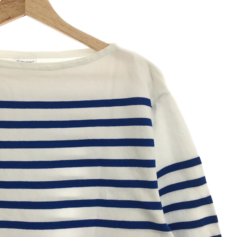 ORCIVAL / オーチバル ボーダーバスクカットソー