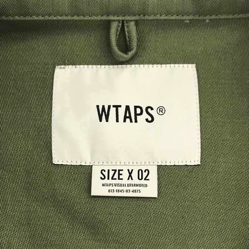 WTAPS / ダブルタップス BUDS/LS/COTTON. SATIN / 202BRDT-SHM01 ミリタリーシャツ ジャケット