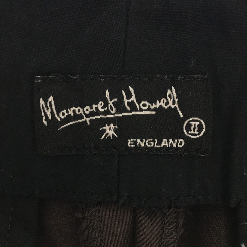 MARGARET HOWELL / マーガレットハウエル コットン モールスキン ワイド マリン パンツ