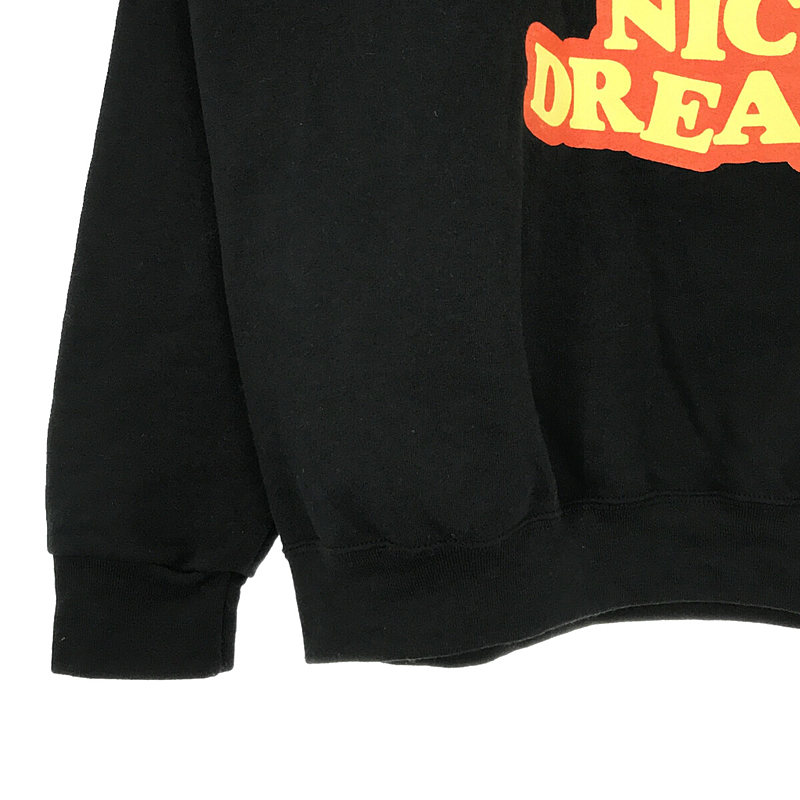 その他 × NICE DREAMS ナイスドリームス コラボ CREW NECK SWEAT SHIRT TYPE-3 両面プリント クルーネック スウェット