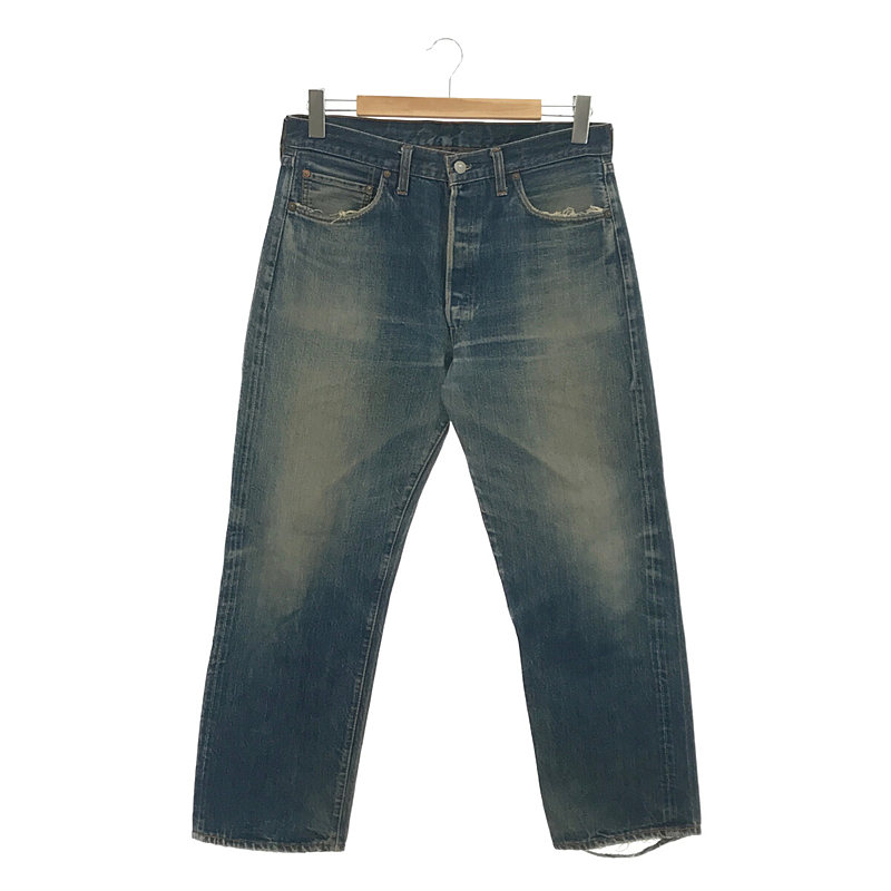 LEVI'S / リーバイス | 1960s | 1960s～ VINTAGE 501 BigE 後期 刻印2 平行ステッチ 足長R 不均等V セルビッチ デニム パンツ | インディゴ | メンズ