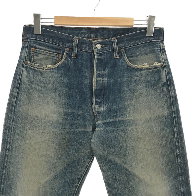 LEVI'S / リーバイス 1960s～ VINTAGE 501 BigE 後期 刻印2 平行ステッチ 足長R 不均等V セルビッチ デニム パンツ