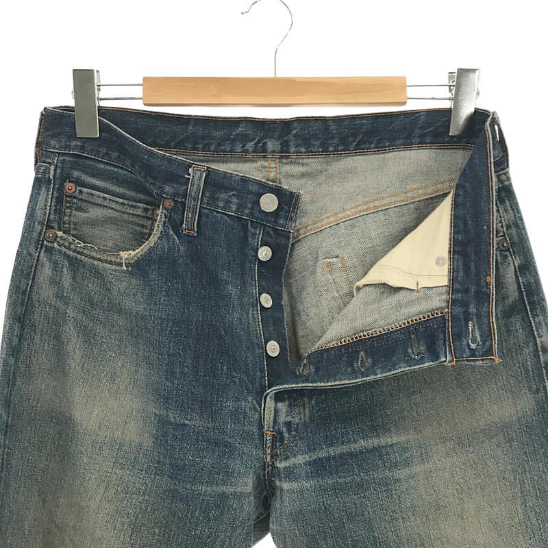 1960s～ VINTAGE 501 BigE 後期 刻印2 平行ステッチ 足長R 不均等V セルビッチ デニム パンツLEVI'S / リーバイス