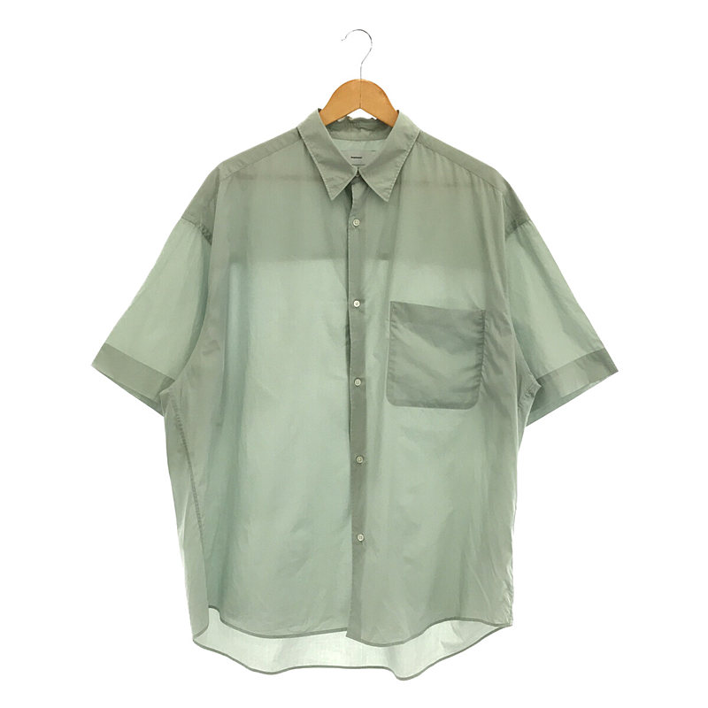 Broad S/S Oversized Regular Collar Shirt レギュラーカラーシャツ