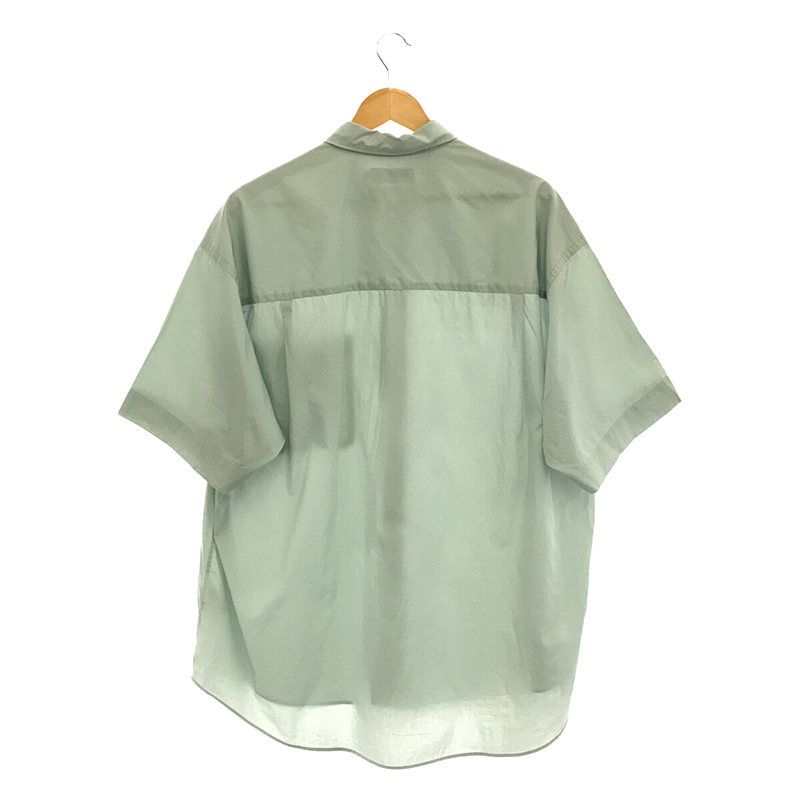 Graphpaper / グラフペーパー Broad S/S Oversized Regular Collar Shirt レギュラーカラーシャツ