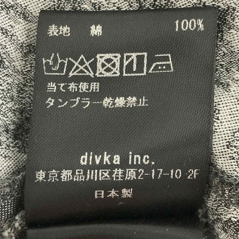 divka / ディウカ Photograph Jacquard Pants フォトグラフジャガードパンツ