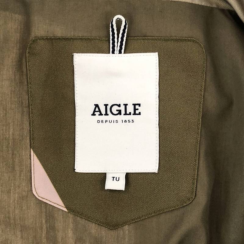 AIGLE / エーグル ファティナイ PR カモフラージュ スリーブライニング ポンチョコート