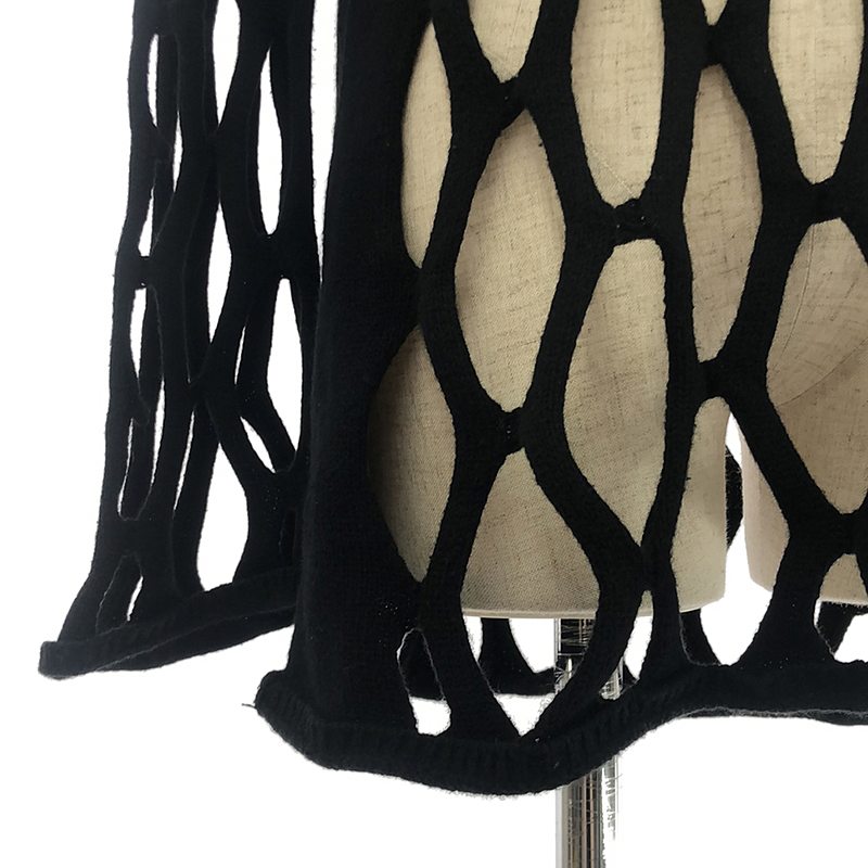 COMME des GARCONS HOMME PLUS / コムデギャルソンオムプリュス コットン ウール メッシュ ニット プルオーバー