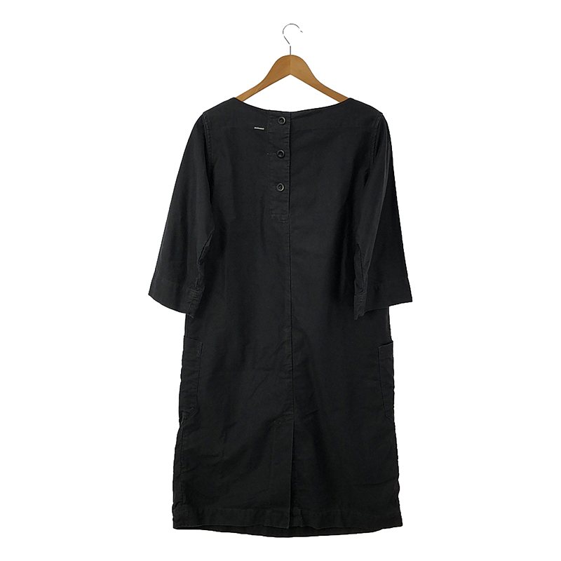 MHL. / エムエイチエルマーガレットハウエル LIGHT COTTON MOLSKIN / コットン モールスキン ワンピース