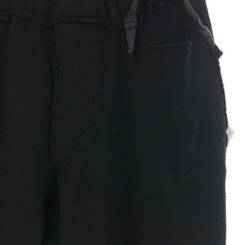 TAKAHIROMIYASHITA The Soloist / タカヒロミヤシタザソロイスト pajama pants / ウール インサイドアウト ステッチワーク ドローストリング パンツ
