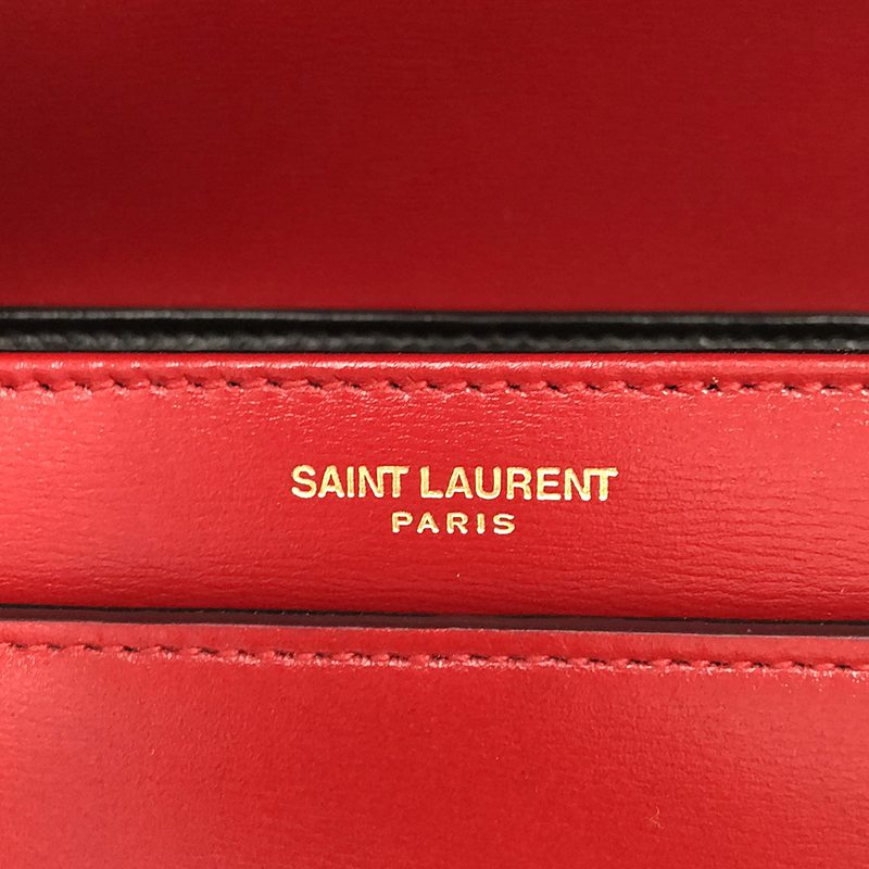 SAINT LAURENT PARIS / サンローランパリ 568569 YSL SAC NEW BESACE S レザー クロスボディ ショルダーバッグ