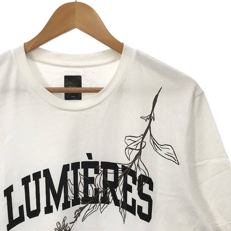 OAMC / オーエーエムシー LUMIERES / クルーネック プリントTシャツ