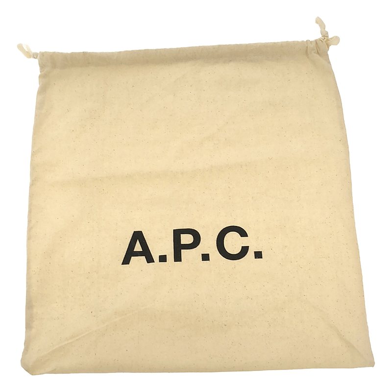 A.P.C. / アーペーセー パイソン柄 レザー ハーフムーン ショルダーバッグ