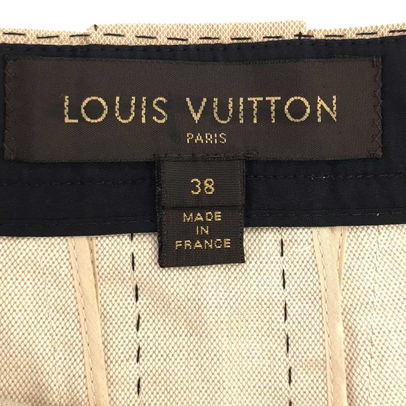 Louis Vuitton / ルイヴィトン コットン ステッチデザイン スカート