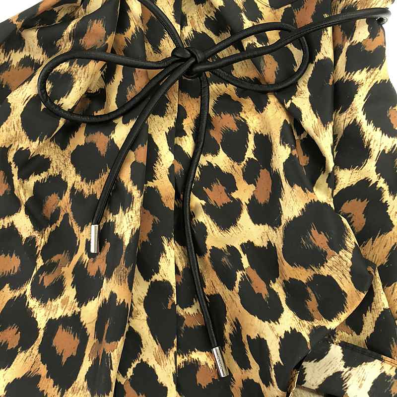 sacai / サカイ Leopard Print Belted Hybrid Shirt レオパード切替 シャツ