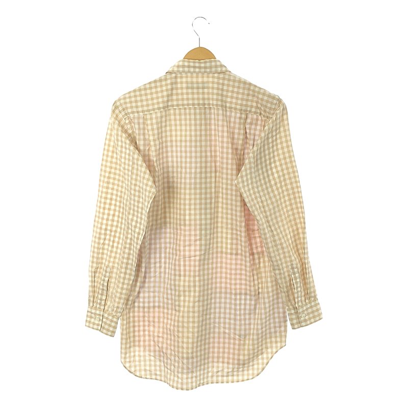 COMME des GARCONS HOMME PLUS / コムデギャルソンオムプリュス ギンガムチェック パッチワークシャツ