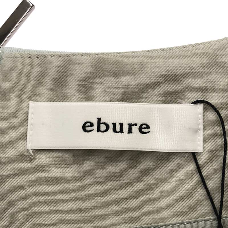 ebure / エブール ダブルラッセルフレアスカート