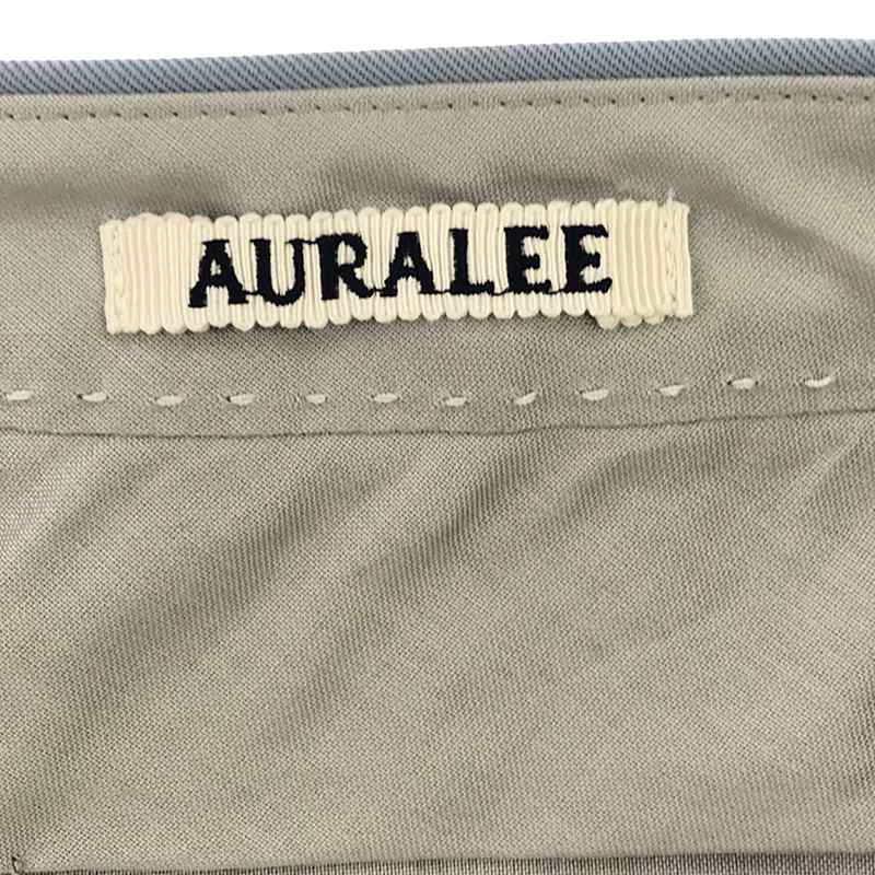 AURALEE / オーラリー LIGHT WOOL MAX GABARDINE SLACK パンツ