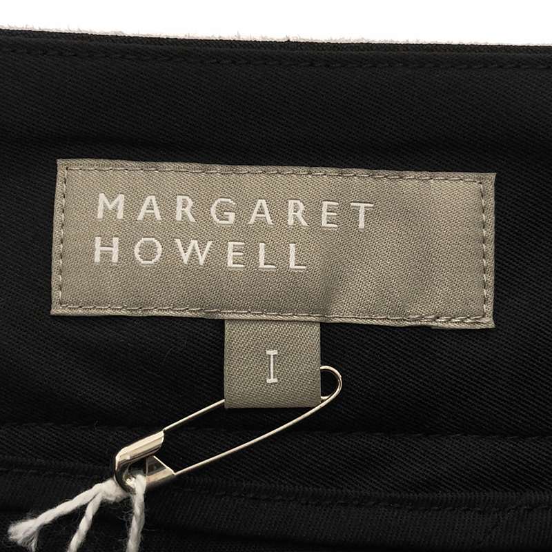 MARGARET HOWELL / マーガレットハウエル リネン タック ワイドパンツ