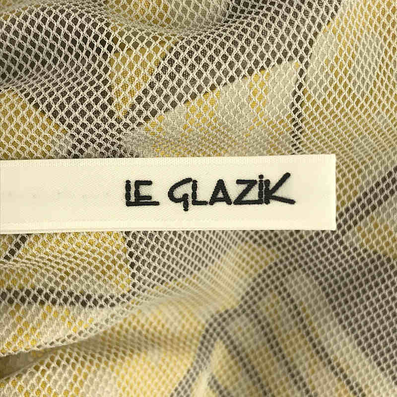 le glazik / ルグラジック バティック プリント フレア ロング スカート