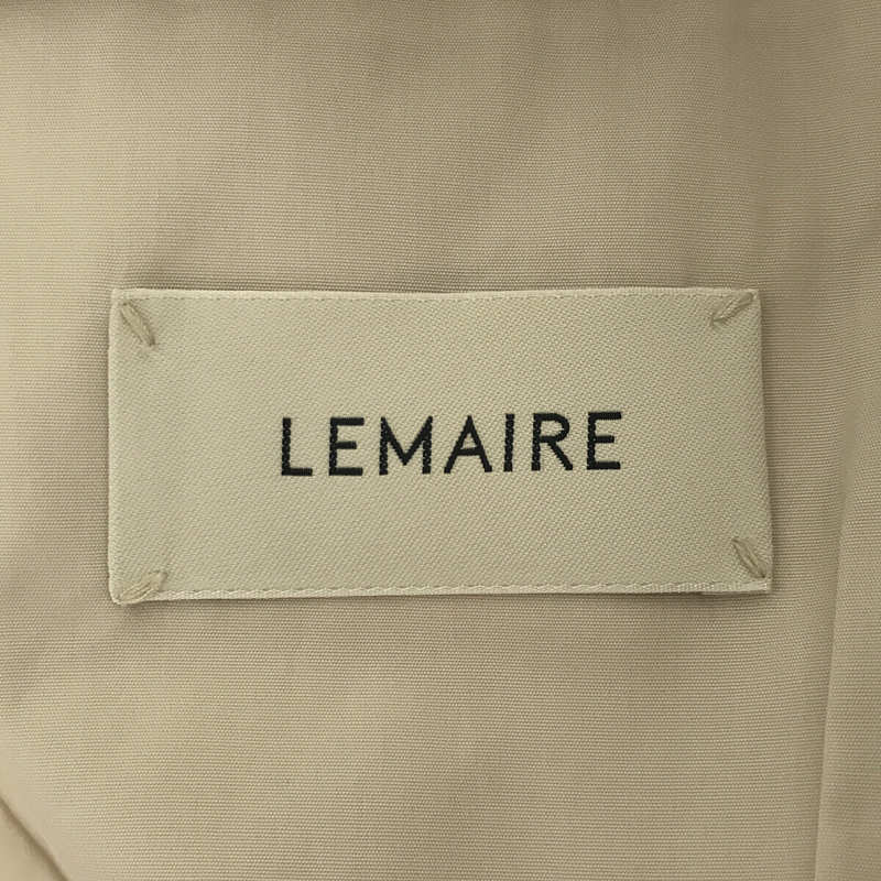 LEMAIRE / ルメール コットン シングルブレステッド テーラード ジャケット