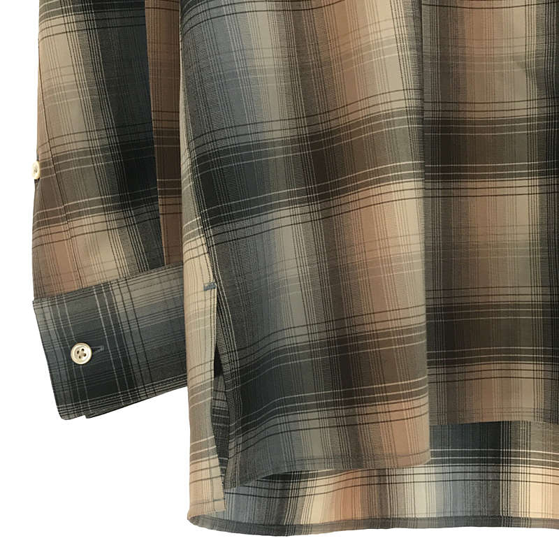 super light wool check shirt スーパーライト ウール チェック シャツAURALEE / オーラリー