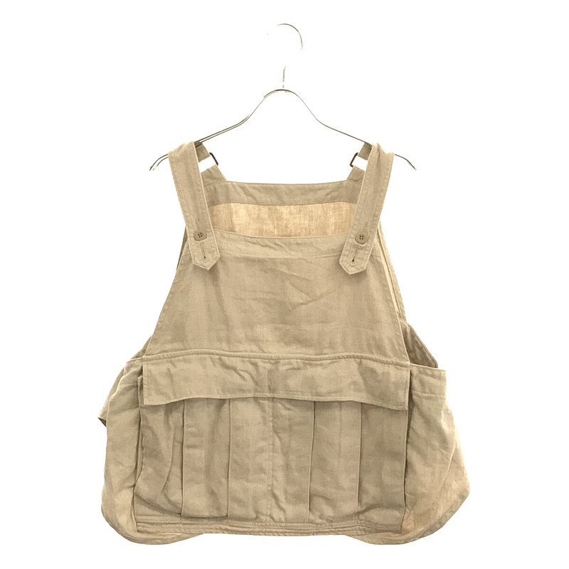 Seed it VEST リネン ベストBROWN by 2-tacs / ブラウンバイツータックス