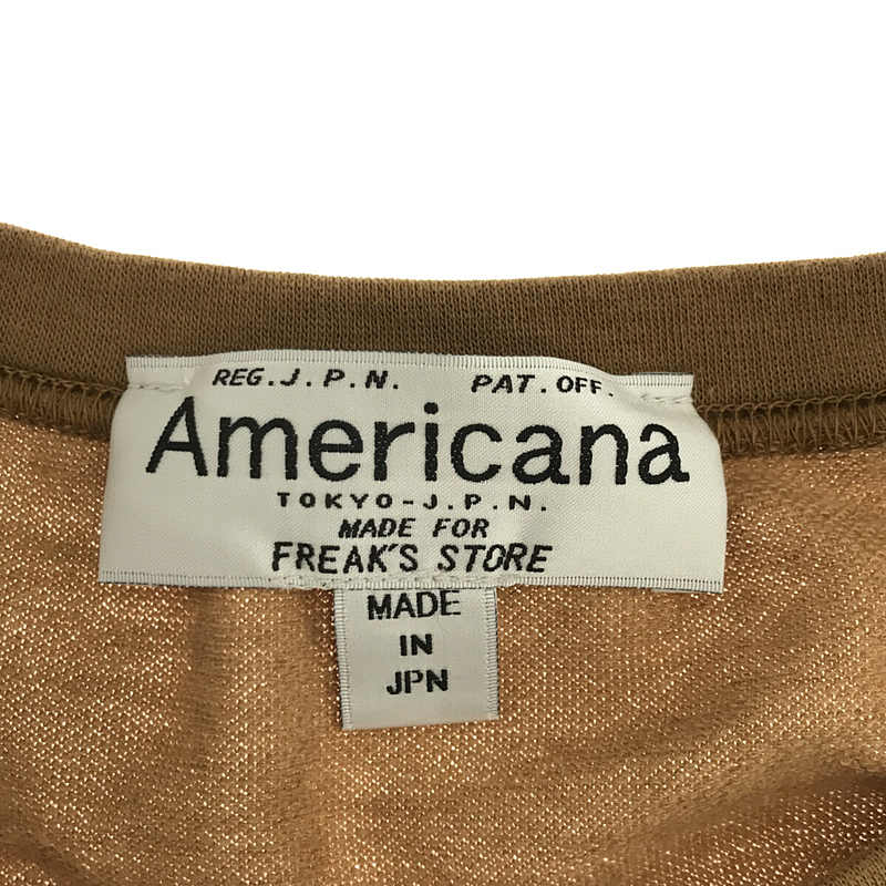 Deuxieme Classe / ドゥーズィエムクラス × AMERICANA アメリカーナ 別注 バックロゴ サイドジップ スリット スウェット ワンピース