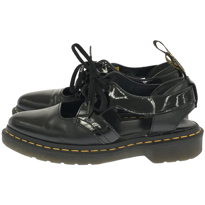 Dr.Martens / ドクターマーチン GENNA レザー エナメル 切替 3ホール サンダル シューズ