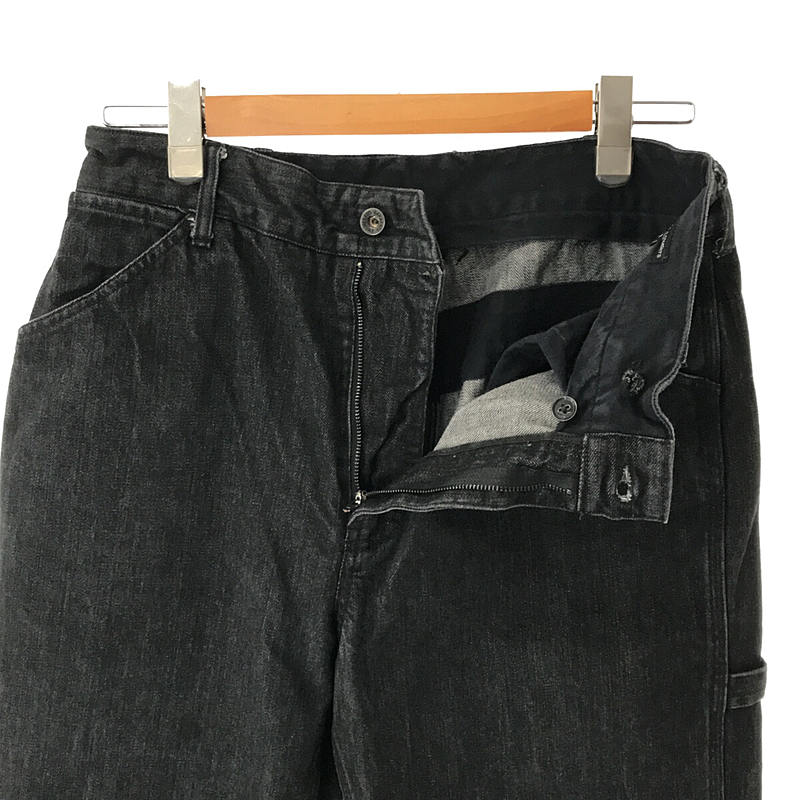 Engineered Garments / エンジニアドガーメンツ PAINTER PANT CONE DENIM ブラック デニム ワイド ペインター  パンツ