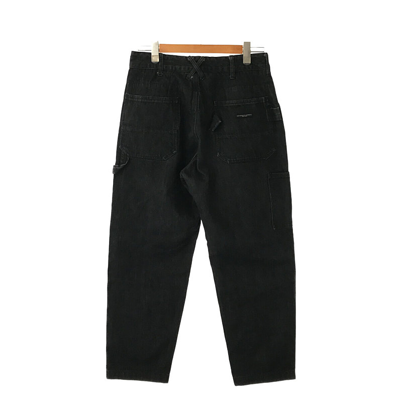 Engineered Garments / エンジニアドガーメンツ PAINTER PANT CONE DENIM ブラック デニム ワイド ペインター  パンツ