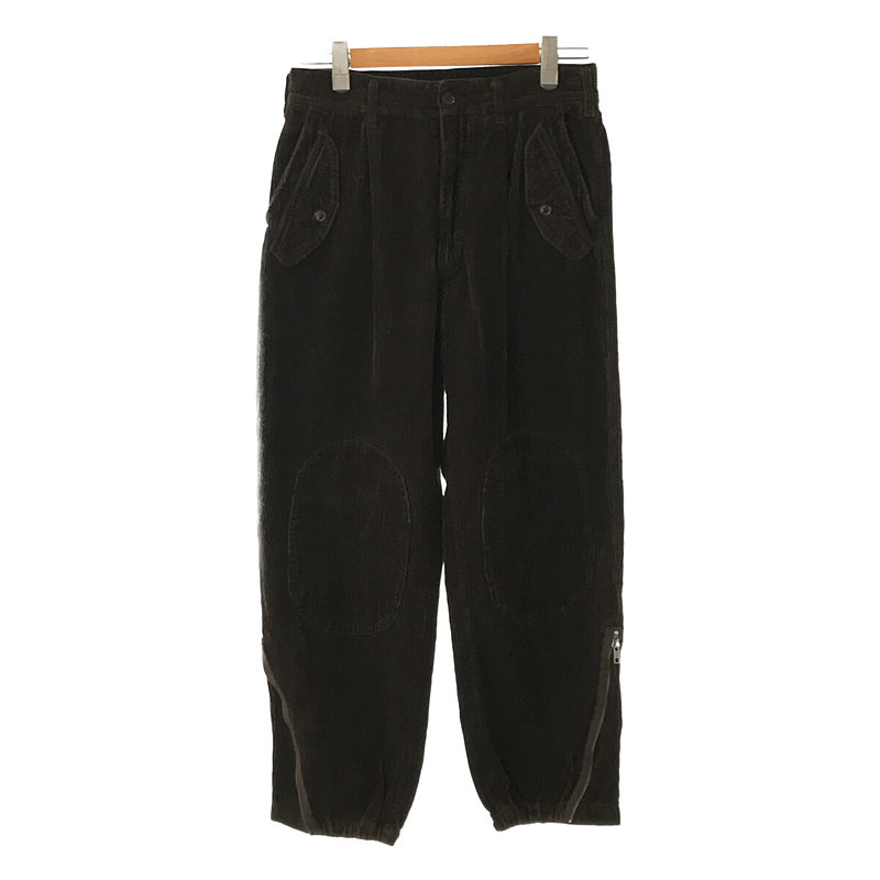 IAC PANT COTTON 8W CORDUROY コーデュロイ コットン 2タック ニーパッド パンツ