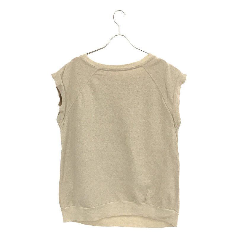 45rpm / フォーティーファイブアールピーエム umii 908 ステンシル プリント カットオフ ノースリーブ プルオーバー スウェット