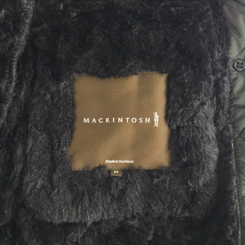 キルティング ボア裏起毛 フーディ ロングコートMACKINTOSH / マッキントッシュ