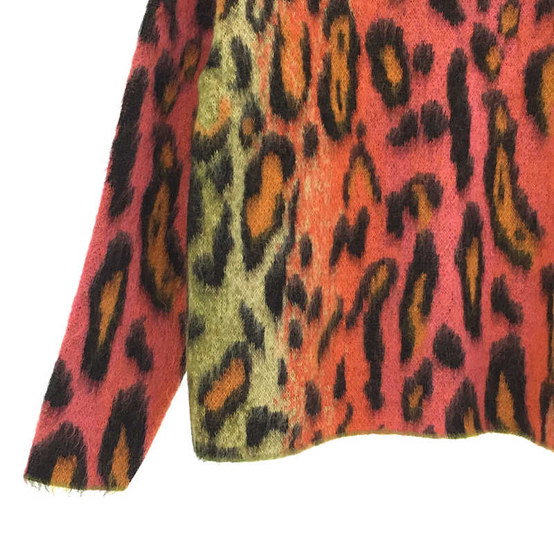 STELLA McCARTNEY / ステラマッカートニー SWEATER WITH A SPOT MOTIF レオパード ウール モヘア ニット プルオーバー セーター