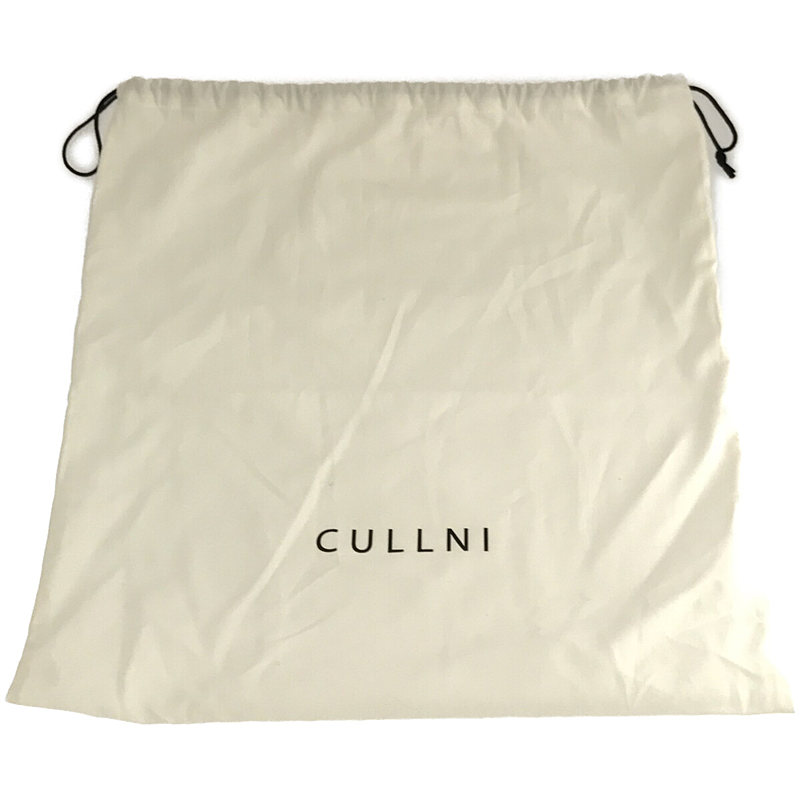 CULLNI / クルニ BG-017 レザー ハンドバッグ ショルダーストラップ・袋付き