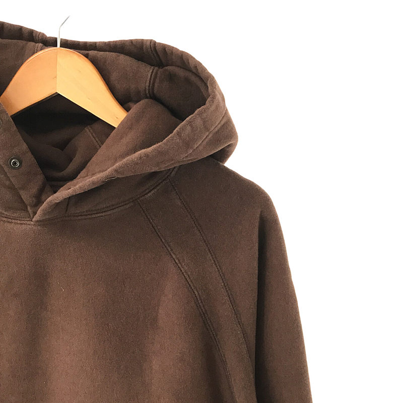 Engineered Garments / エンジニアドガーメンツ RAGLAN HOODY - COTTON HEAVY FLEECE コットン ラグラン フーディー パーカー brown