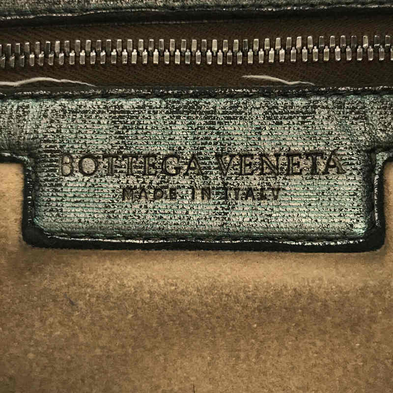 BOTTEGA VENETA / ボッテガヴェネタ イントレチャート レザー ワンショルダー ハンド バッグ 保存袋付き