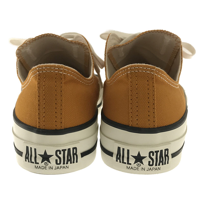 CONVERSE / コンバース CANVAS ALL STAR J OX MADE IN JAPAN キャンバス オールスター ローカット スニーカー