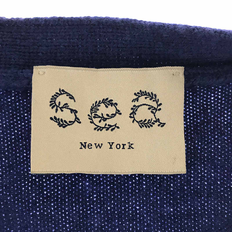 sea New York / シーニューヨーク ウール カシミヤ ブレンド Vネック ニットカーディガン