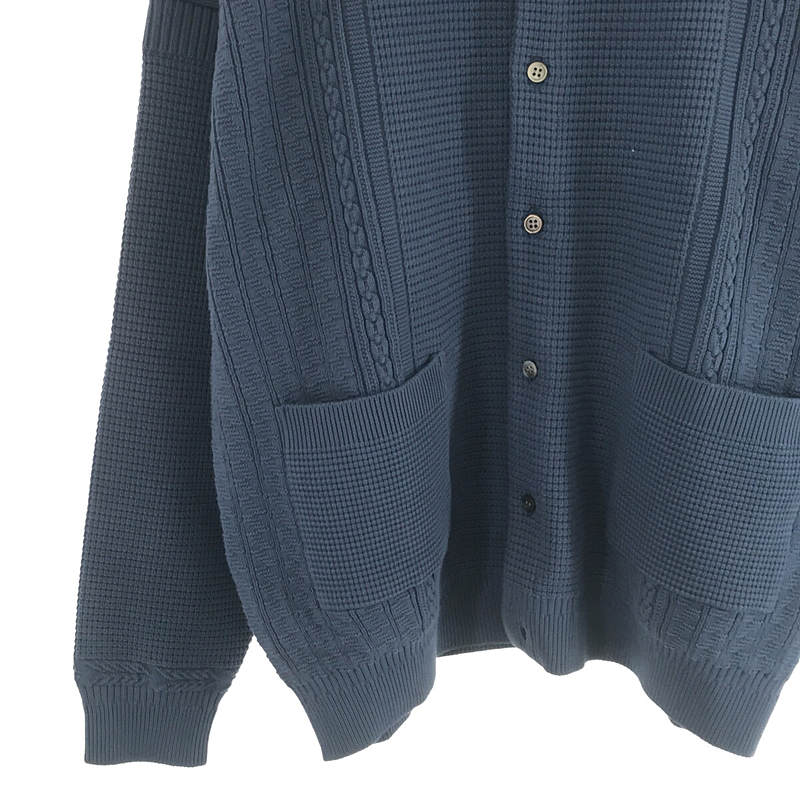 2022AW Yukisora Cardigan コットン クルーネック カーディガン