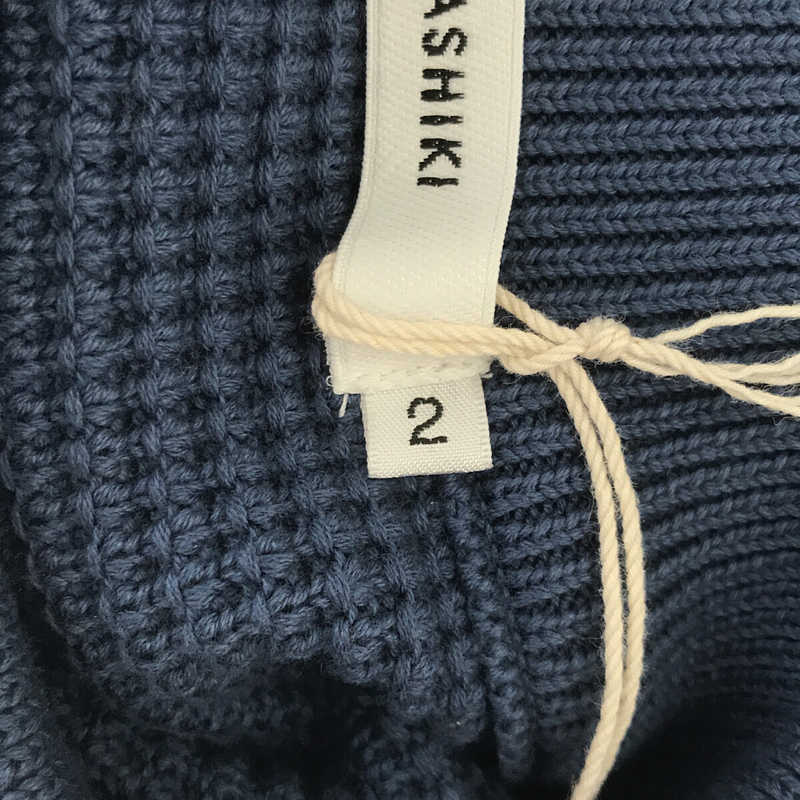 YASHIKI / ヤシキ 2022AW Yukisora Cardigan コットン クルーネック カーディガン