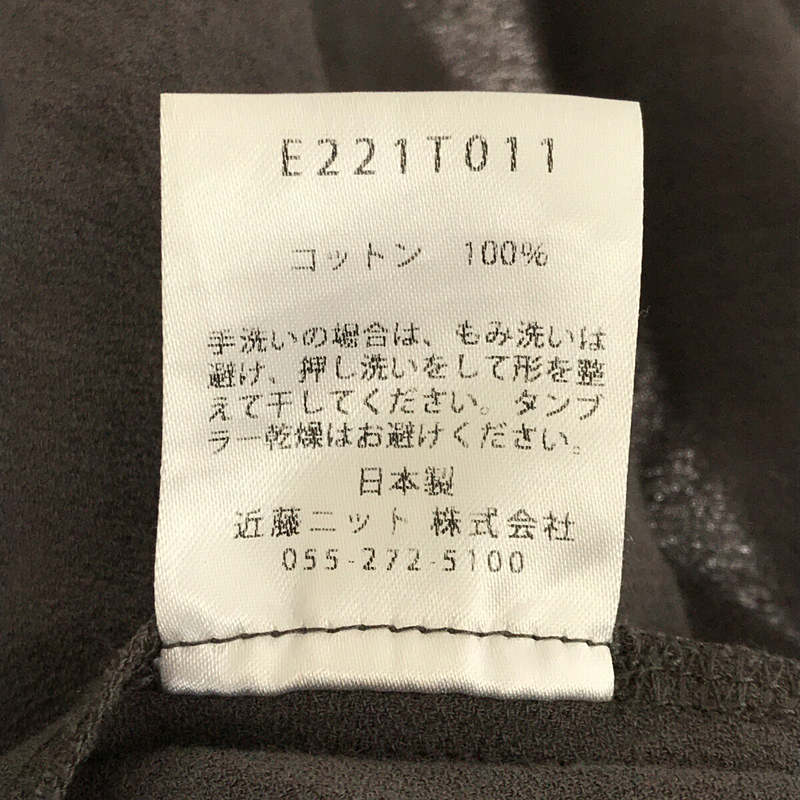 evam eva / エヴァムエヴァ tuck shirts one piece タックシャツワンピース