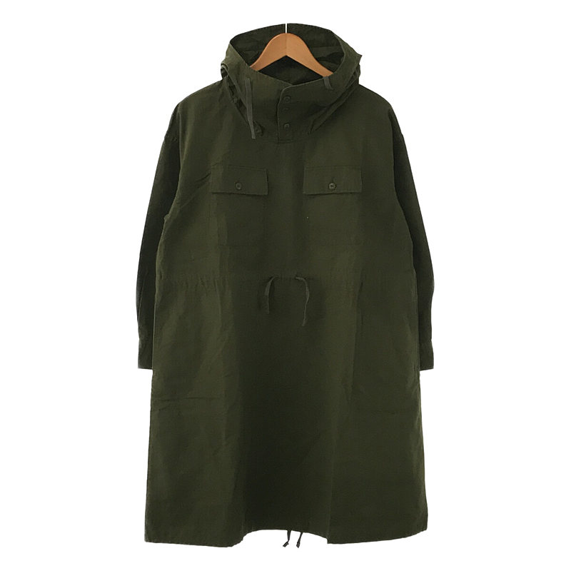 Cagoule Dress カグール ドレス コットン リップストップ ミリタリー ロング スモッグ アノラック ワンピース